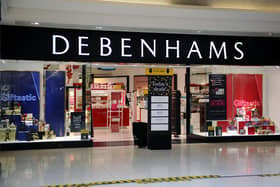 Falkirk's Debenhams store will close in May, the retailer has confirmed. Picture: Michael Gillen.