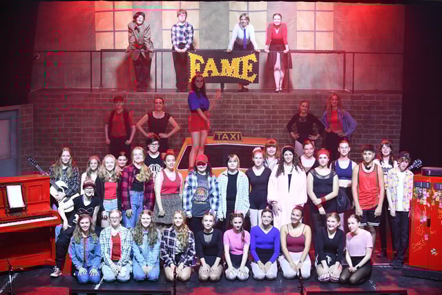 Project Theatre's senior youth theatre cast staged their production of Fame Jr at Grangemouth Town Hall at the weekend.  (Pics: Michael Gillen)
