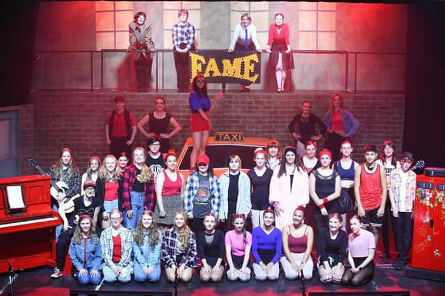Project Theatre's senior youth theatre cast staged their production of Fame Jr at Grangemouth Town Hall at the weekend.  (Pics: Michael Gillen)