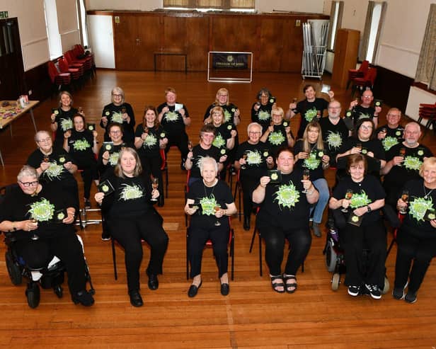 The Freedom of Mind Community Choir will be performing some new songs in Bainsford next week (Picture: Michael Gillen, National World)