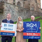 John O’Malley CEO Pacitti Jones, Lesley-Anne King (RGM) and Harvey Waddell, Partner of RGM Solicitors
