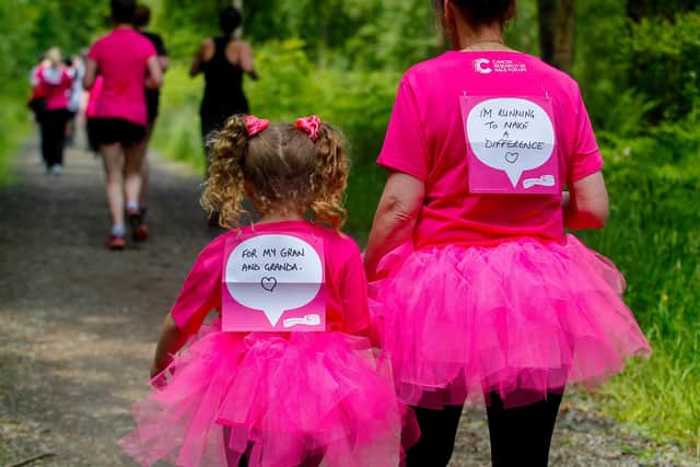 Race For Life in aid of Cancer Research UK in Callander Park last June