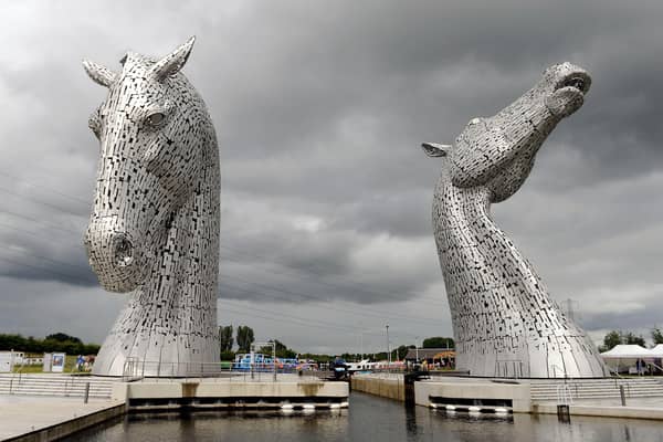 The Kelpies were officially opened by Princess Anne in July 2015.