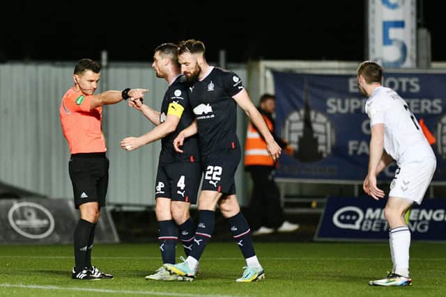 Walsh last took charge of the Bairns in the quarter-finals of the competition, as John McGlynn's side beat Ayr United 2-1 at home