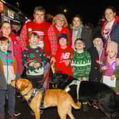Lottery funding helped Polmont Community Council install lights and host a Christmas event