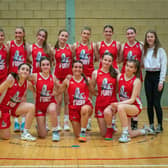 Sony Centre Falkirk Fury's under-16 cadette women lost their unbeaten record after an 84-73 defeat to rivals Boroughmuir Blaze last weekend on league duty (Photo: Gary Smith)