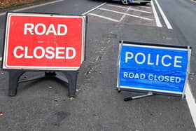 The stretch of road was closed following the collision   (Picture: Michael Gillen, National World)