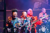 Audience members would be forgiven for thinking world leaders were rocking out onstage at Beldon Haigh gigs  (Picture: Submitted)