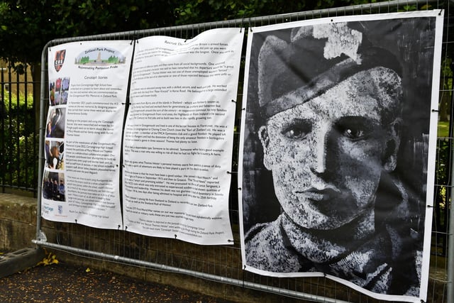The Re-dedication of Grangemouth War Memorial