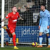 Callumn Morrison rounded off the scoring (Pics by Michael Gillen)