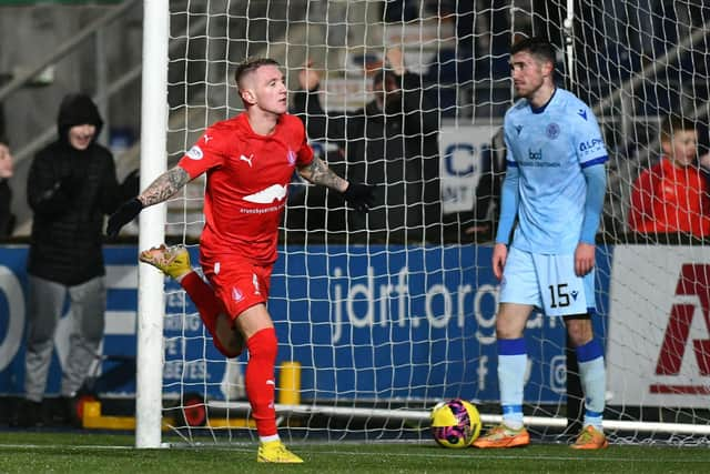 Callumn Morrison rounded off the scoring (Pics by Michael Gillen)