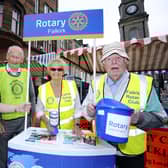 Falkirk Rotary members at last year's event that they organise with Falkirk Delivers. Pic: Alan Murray
