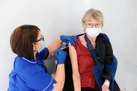 The Covid vaccination programme began last December, with older people offered the vaccine first. Photo by Michael Gillen.