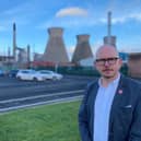 Brian Leishman MP at Grangemouth industrial cluster