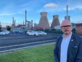 Brian Leishman MP at Grangemouth industrial cluster