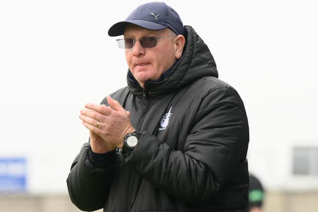 John McGlynn led Falkirk to the Scottish Cup semi-finals last season (Pic Michael Gillen)