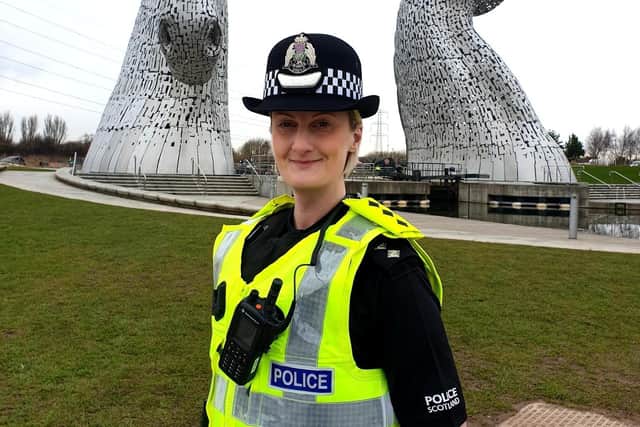 Chief Inspector Lynsey Kidd is Falkirk's new area commander