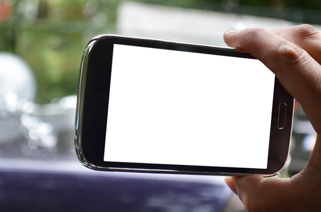 Smart phones are used to film everything around us