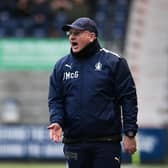 03-12-2022. Picture Michael Gillen. FALKIRK. Falkirk Stadium. Falkirk FC v Airdrieonians FC. Season 2022 - 2023. Matchday 17. SPFL cinch League One. John McGlynn.