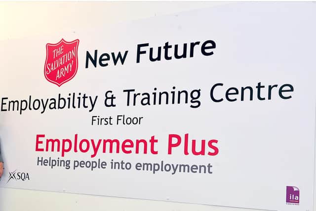 The Salvation Army's New Furture Employability and Training Centre opened back in 2015