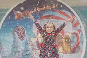 Check out the giant snow globe as part of festive Falkirk this year