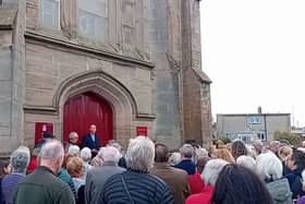 A special 'leave taking' service was held at Brightons Parish Church to allow members of the congregation to come to terms with the union of the four churches and welcome the creation of Upper Braes Parish Church