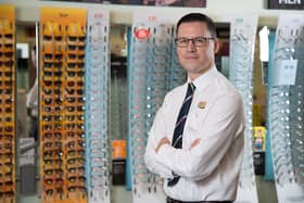 Zander McNaughton, Specsavers Falkirk store director