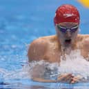 Grangemouth trained swimmer Duncan Scott in action during the World Championships last year in Japan (Photo by Adam Pretty/Getty Images)