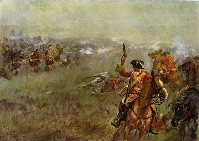 The Battle of Falkirk Muir, 1746.