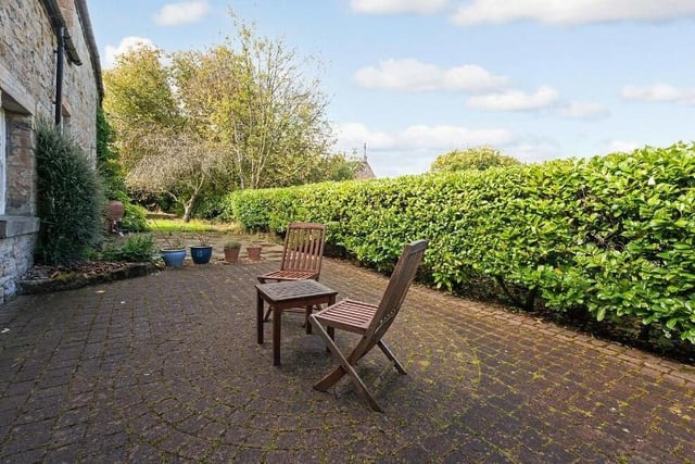 There is a patio garden to the rear of the property, together with a log store which is included in the sale.