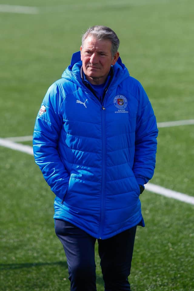 Athletic manager Willie Irvine (Picture: Alan Murray)