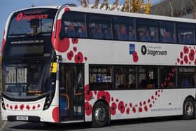 Stagecoach is offering free travel to veterans on Remembrance Day and Remembrance Sunday