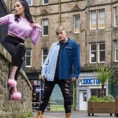 The Style Fixers, Jamie Grandison and Alannah Carson  Pic by: Lisa Ferguson