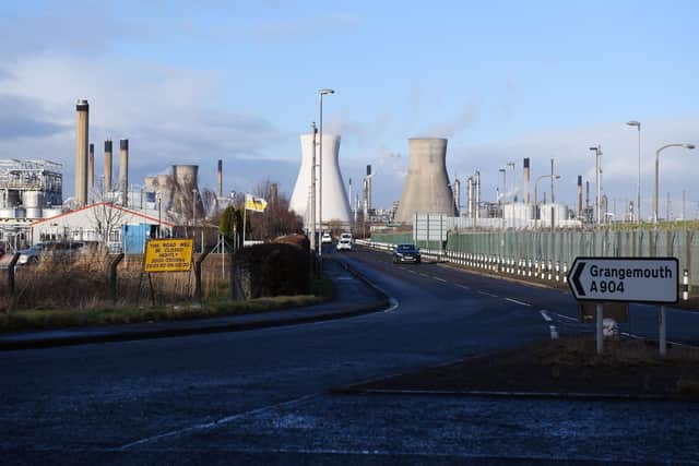 The future of Grangemouth oil refinery will be of national importance at the general election. Image: Michael Gillen/National World.