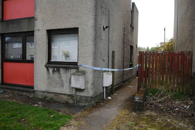 Jonathon Bell was given a life sentence for the murder in a flat in Drumpark Avenue, Bo'ness