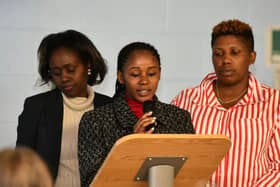 Sisters Umutesi Stewart, Natasha Ishimwe and Delphine Ihirwe are all survivors of Rwandan genocide