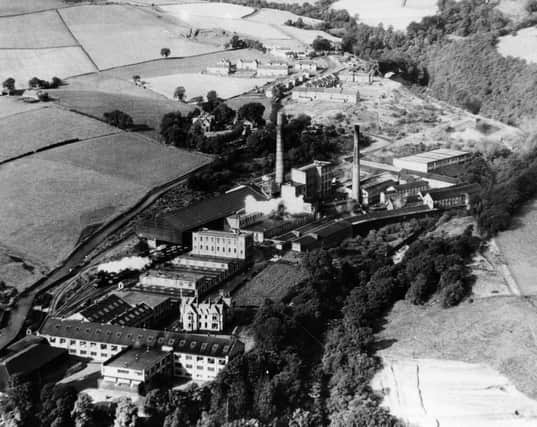 Carrongrove paper mill in 1960