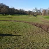 The cycle trails would go next to the nine-hole golf course if funding is found
