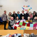 Those attending the Bainsford and Langlees Craft Cafe celebrated its first anniversary last week.  (Pic: Michael Gillen)