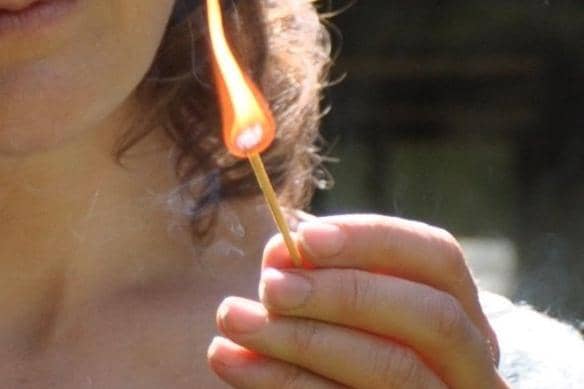 The odour was compared to the smell of a match being struck