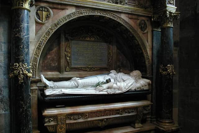 The tomb of Montrose.