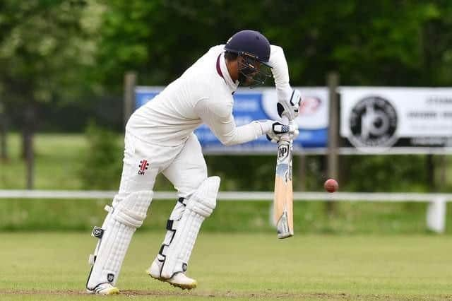 LocHire Stenhousemuir's Danie Rossouw in action earlier in the campaign (Stock picture: Michael Gillen)