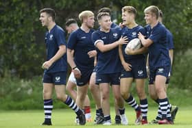 Scotland men's under-18s team faced Wales at Grangemouth Stags' Glensburgh (Picture: Alan Murray)