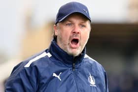 Falkirk assistant manager Paul Smith (Pic by Michael Gillen)
