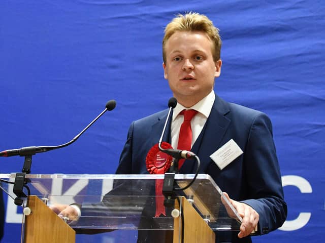 Falkirk Labour MP Euan Stainbank made his maiden speech in the House of Commons on Tuesday, July 30. Pic: Michael Gillen