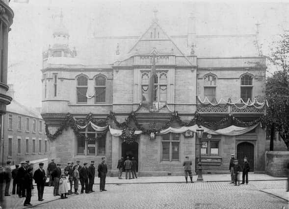The official opening of Falkirk's Post Office in 1893.  (Pic: Submitted)