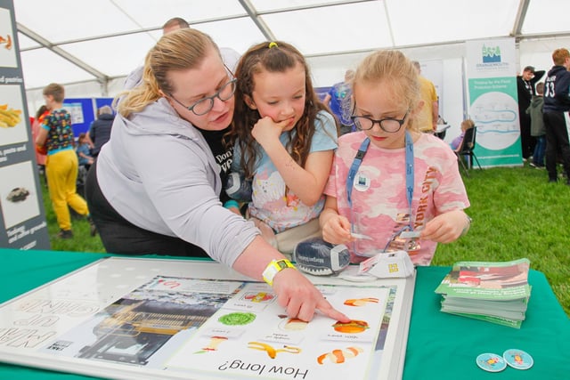 The STEM event at the Helix was what led to the creation of the Falkirk Science Festival.