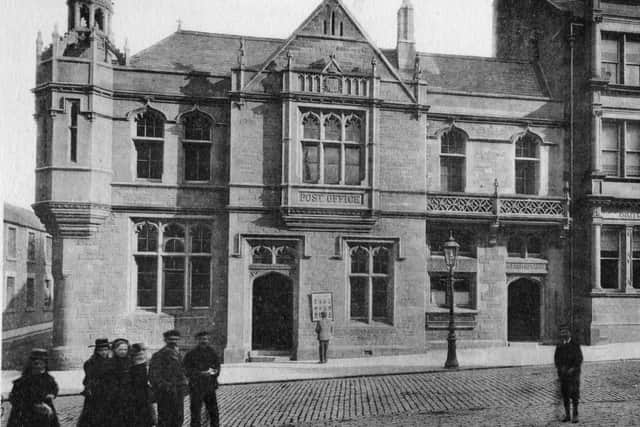 The old Post Office, pictured here around 1900, is now the Hub