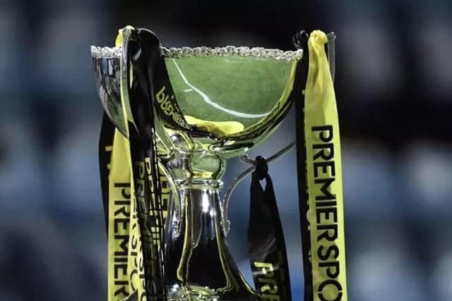 The league cup competition has reverted to being called The Premier Sports Cup due to sponsorship (Photo: SNS Group)