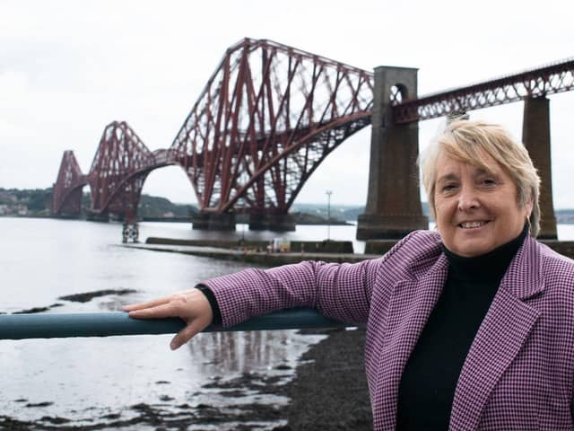 Christine Jardine MP at Forth Bridge